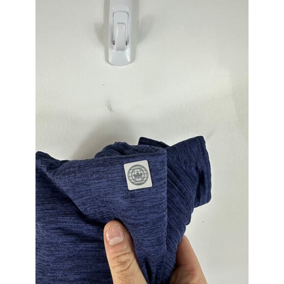 Peter Millar Maven Performance Full Zip Hoodie Textured Jersey Fleece Large W's - Picture 13 of 13